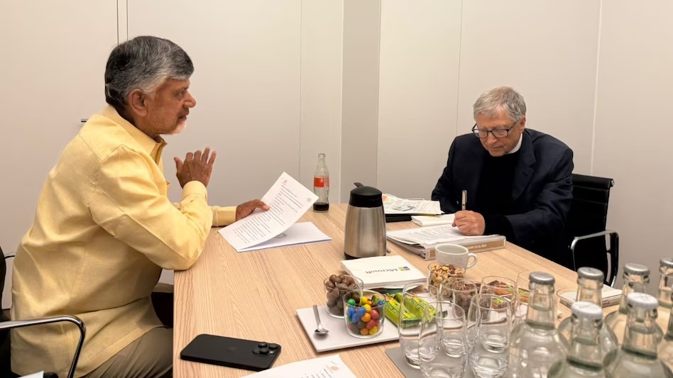 Bill Gates Bets Big on Naidu’s Tech-Powered Andhra Pradesh