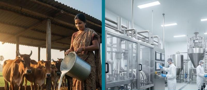The Dairy Pivot: How Efficiency And Branding Outweigh Raw Volumes