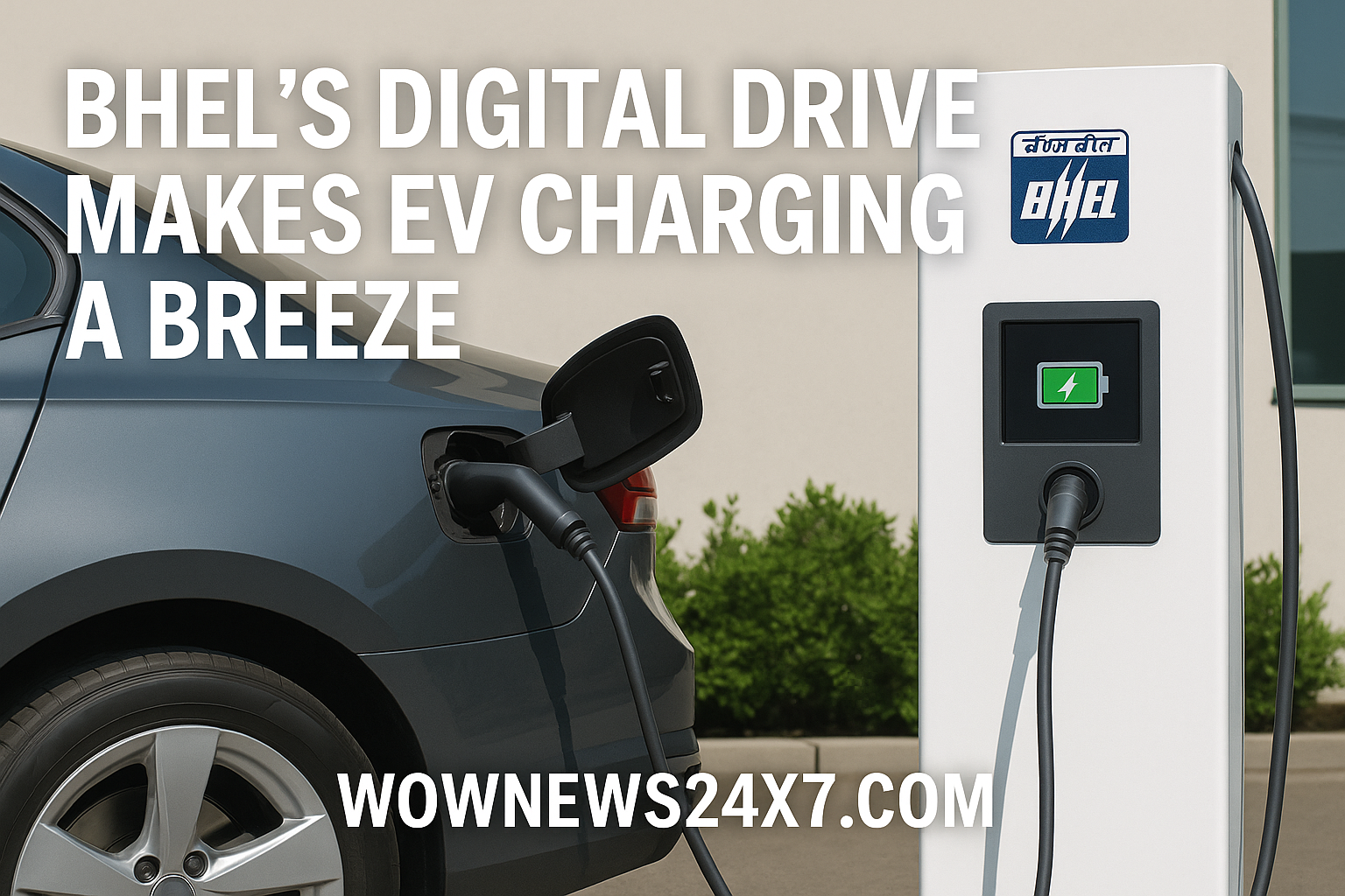 Charging Ahead: BHEL Plugs Into Digital India for a Smoother EV Ride