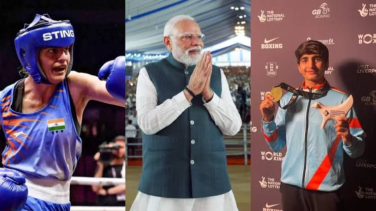 Golden Punch: PM Modi Hails Minakshi & Jaismine’s World Championship Wins