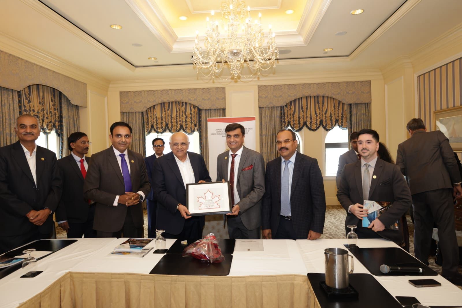 Global Ties: Gujarat CM Meets TiE Toronto to Forge Partnerships