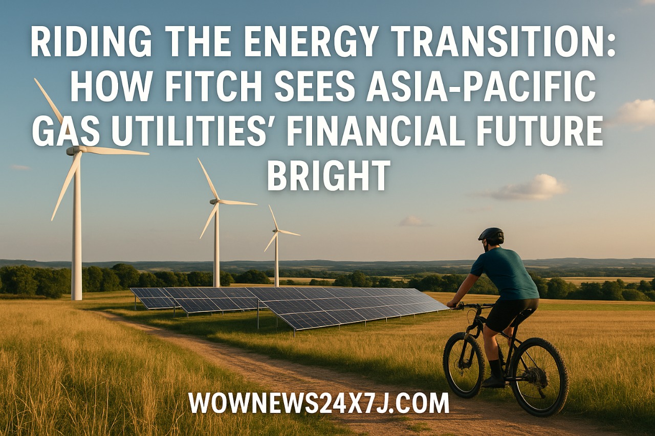 Riding The Energy Transition: How Fitch Sees Asia-Pacific Gas Utilities’ Financial Future Bright