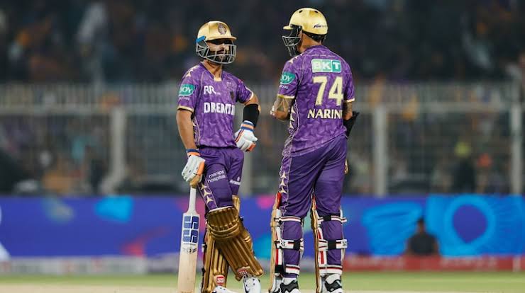 KKR Off to a Blistering Start in Chase of 239 Against LSG