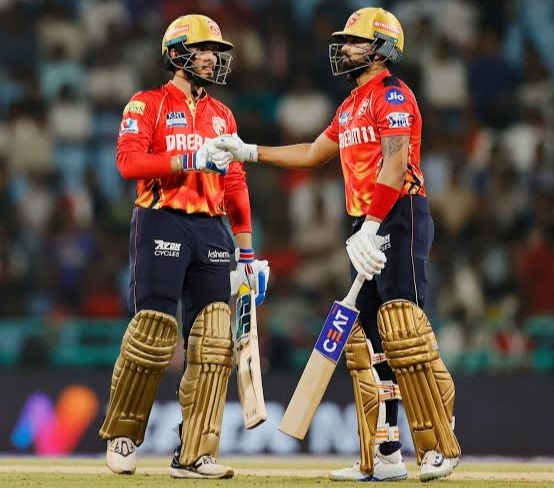 IPL Thriller in Progress: Punjab Kings in Hot Pursuit of 204 Against Mumbai Indians