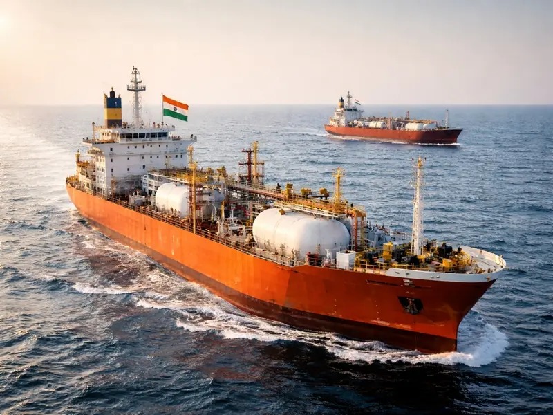 Two LPG Ships Carrying 92,700 Tonnes Of Gas Head To Gujarat Ports