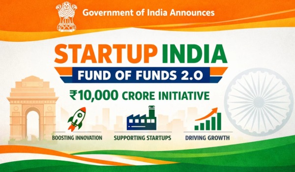 Government Launches Startup India Fund Of Funds 2.0