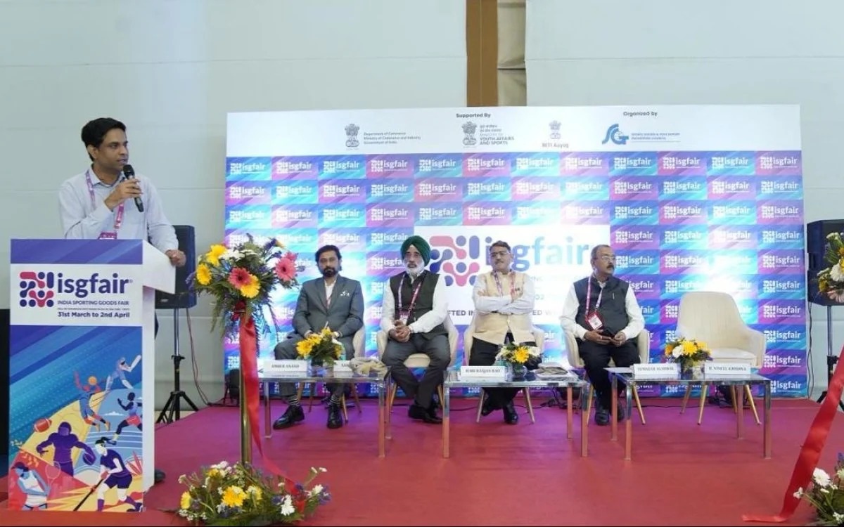India Sporting Goods Fair Opens With Vision To Make India A Global Hub