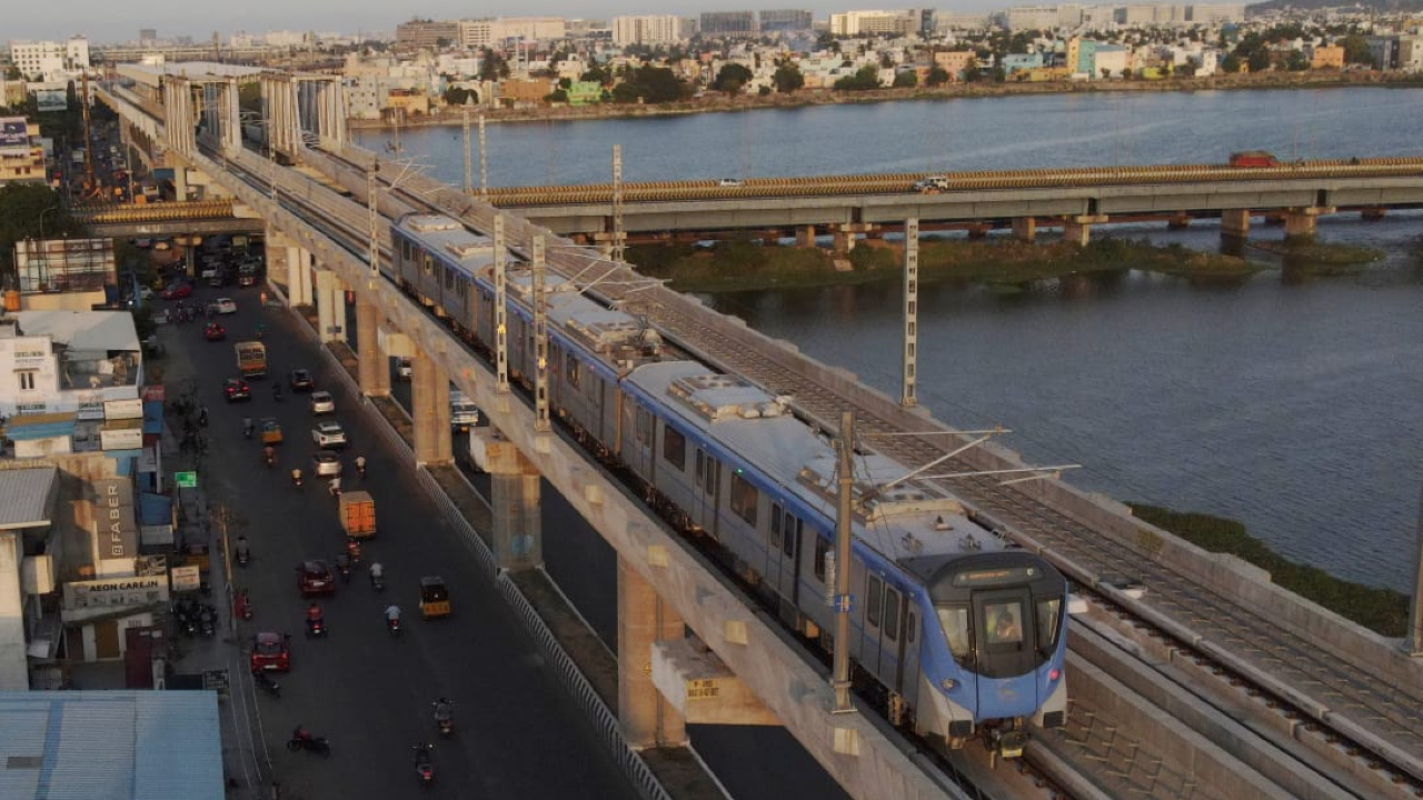 On the Right Track: Chennai Metro Rolls Out Driverless Trials on 10-Km Stretch