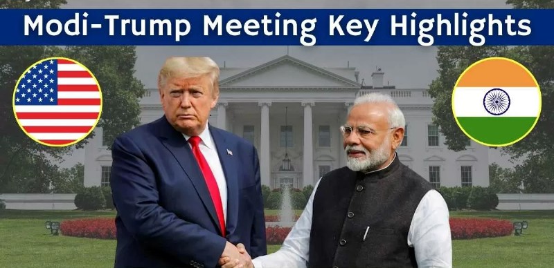 Modi-Trump Summit Ushers in New Era of US-India Strategic Partnership