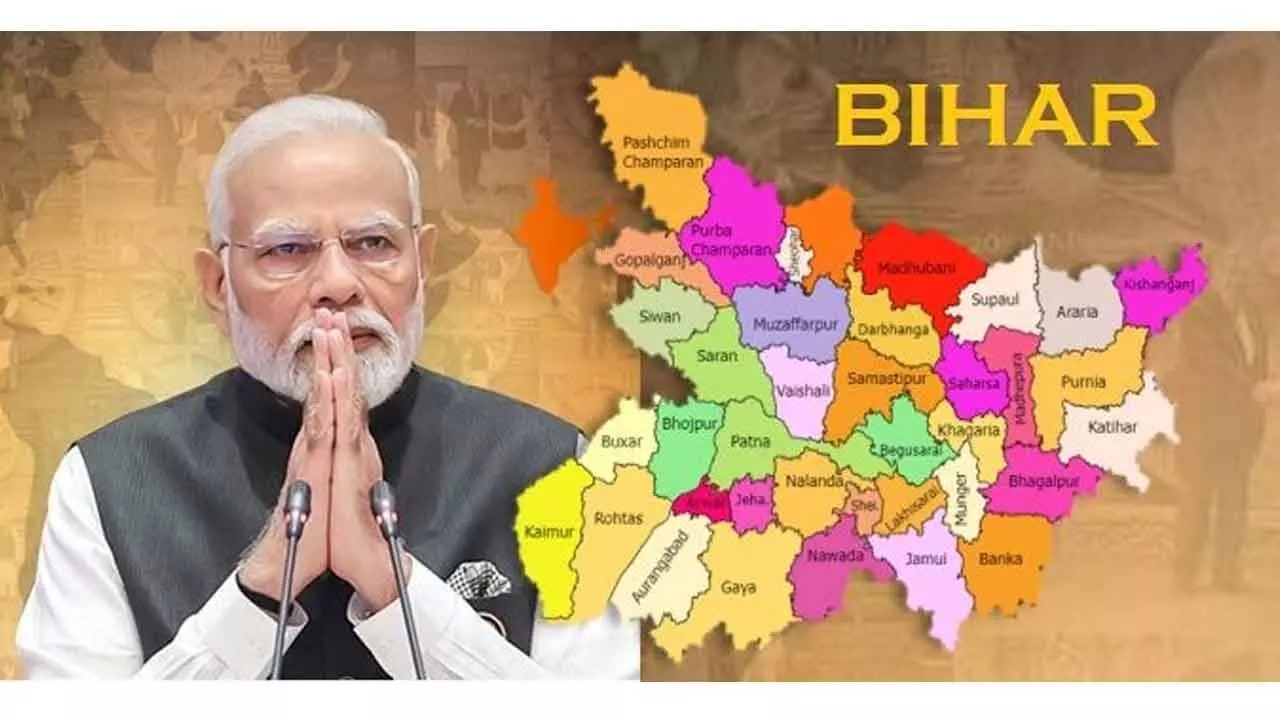 Tracks, Tech, and Transformation: PM Modi Unveils ₹7,200 Crore Growth Blueprint for Bihar