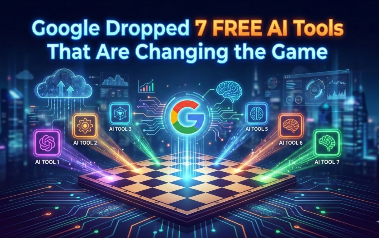 Innovation Without Price Tags: Google’s 7 AI Tools Lead The Way