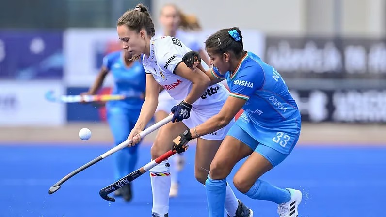 India Scores Big in Belgium! Junior Women’s Team Secures Thrilling 3-2 Win