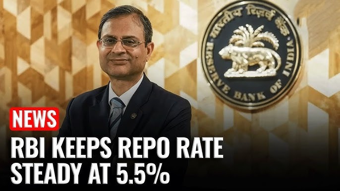 RBI Stays Steady at 5.5%: Friday Policy Eyes Lower Inflation Outlook Amid Growth Surge!