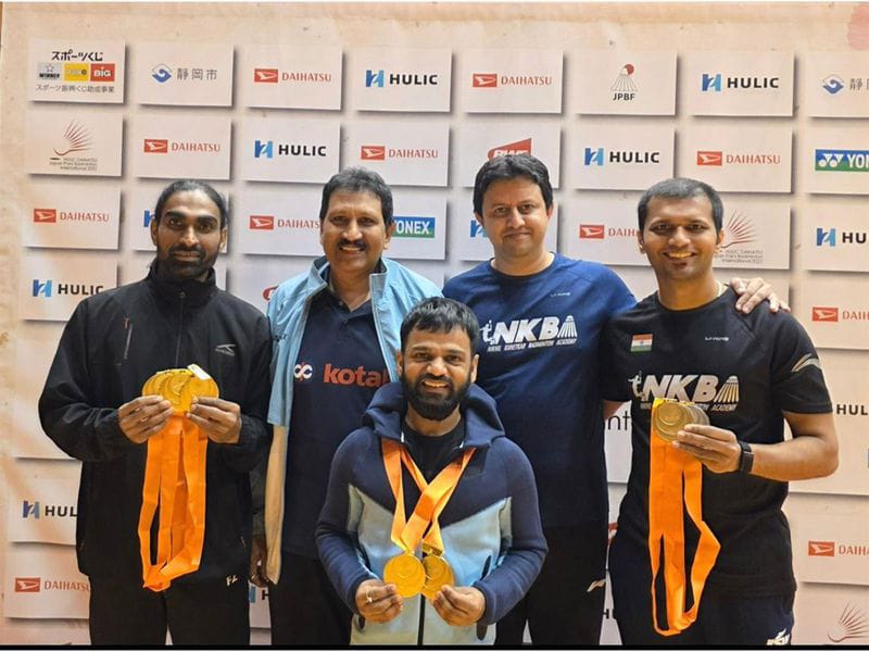 Golden Glory in Tokyo: India’s Para Shuttlers Dominate Japan International with 6 Golds