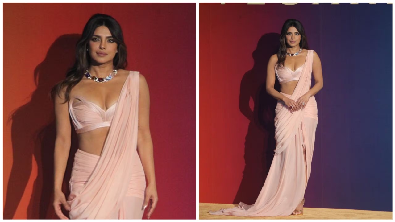 Priyanka Chopra’s Mumbai Entrance In Athleisure Sets Fashion Goals Ahead Of Bvlgari Night