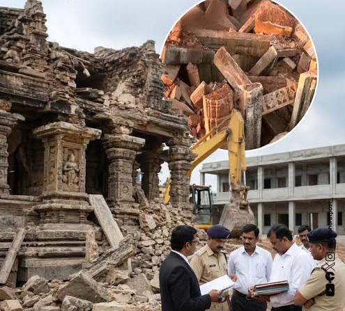 When Progress Meets Preservation: Telangana Temple Demolition Sparks National Conversation