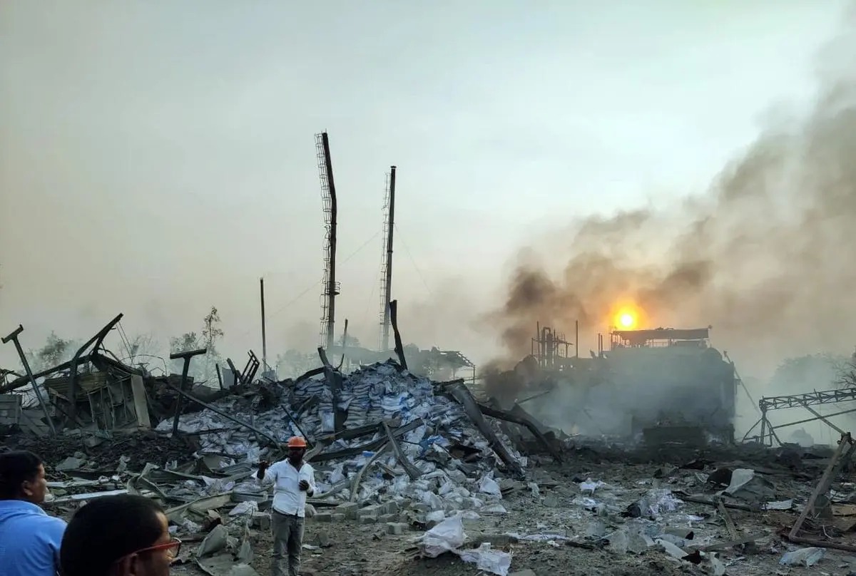 Blast at Sigachi Pharma Sparks Panic—Over a Dozen Injured in Telangana Reactor Explosion