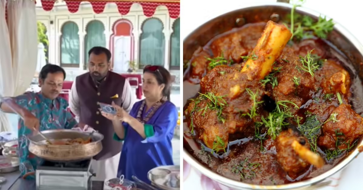 Royal Flavours Unveiled: Farah And Dilip Learn Laal Maas From Udaipur’s Prince