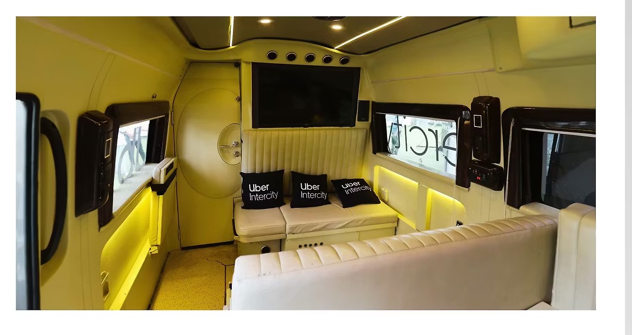 This isn’t a ride. It’s a rolling retreat. Uber just upgraded road trips to first class.