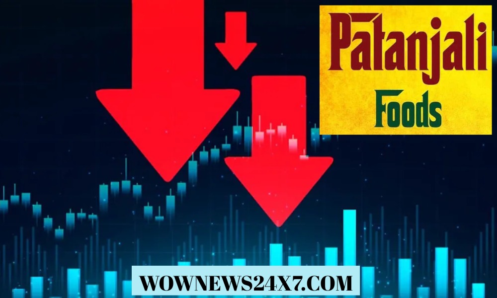 Patanjali Foods Shares Hit Six-Year Low Amid Massive Sell-Off