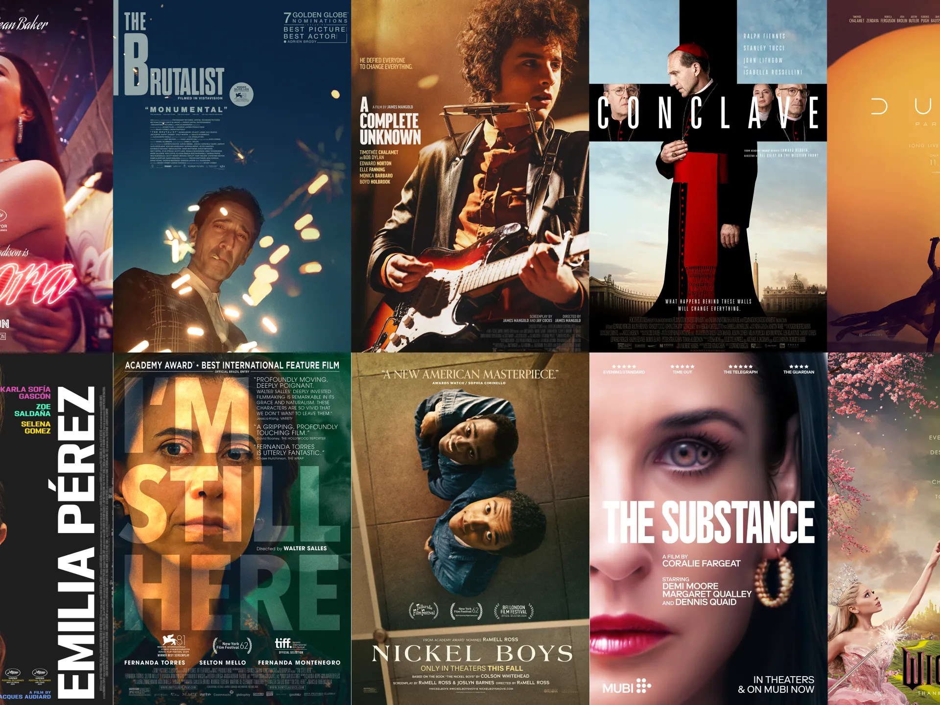 Stream the Dream: Oscars 2025 Best Picture Nominees Now Playing in India