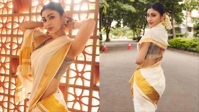 Mouni Roy Showcases Traditional Sarees to Promote Handloom Heritage
