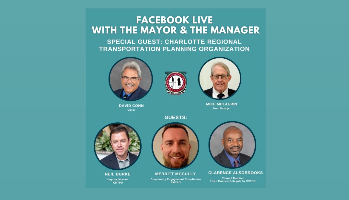 Mark Your Calendars! Indian Trail Facebook Live — March 13