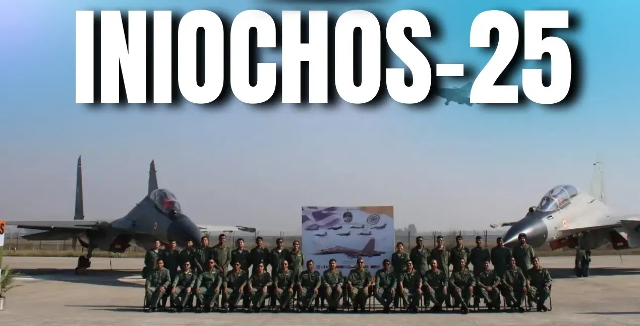 Indian AIr Force Takes Flight in Greece: Showcasing Strength at INIOCHOS-25