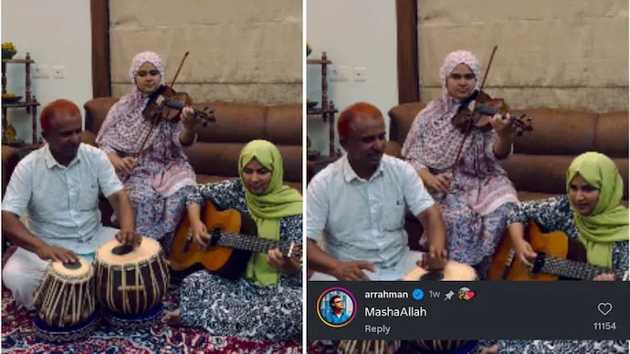 Kerala Family’s Soulful Tere Bina Cover Strikes A Chord Online As AR Rahman Joins The Applause