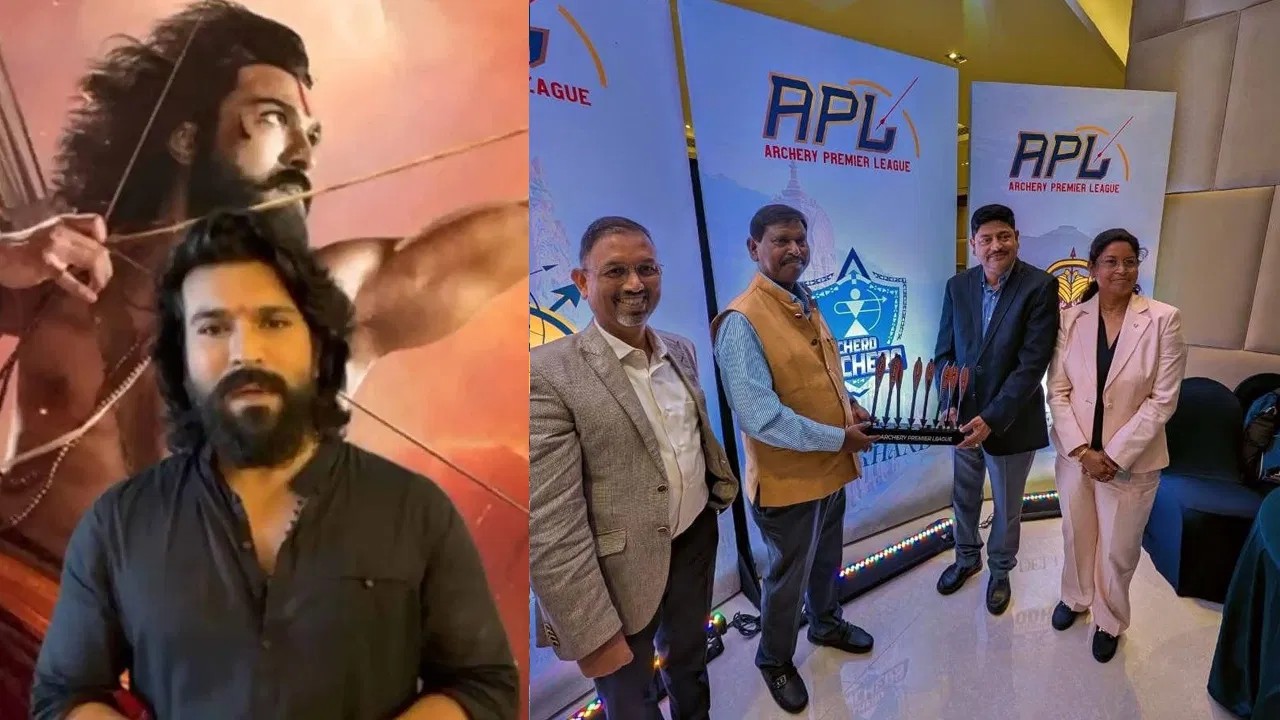 Archery Premier League Grand Launch: Ram Charan Ushers India's Archery Revolution on Dussehra