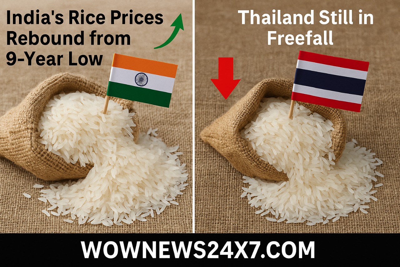 India’s Rice Prices Rebound from 9-Year Low—Thailand Still in Freefall