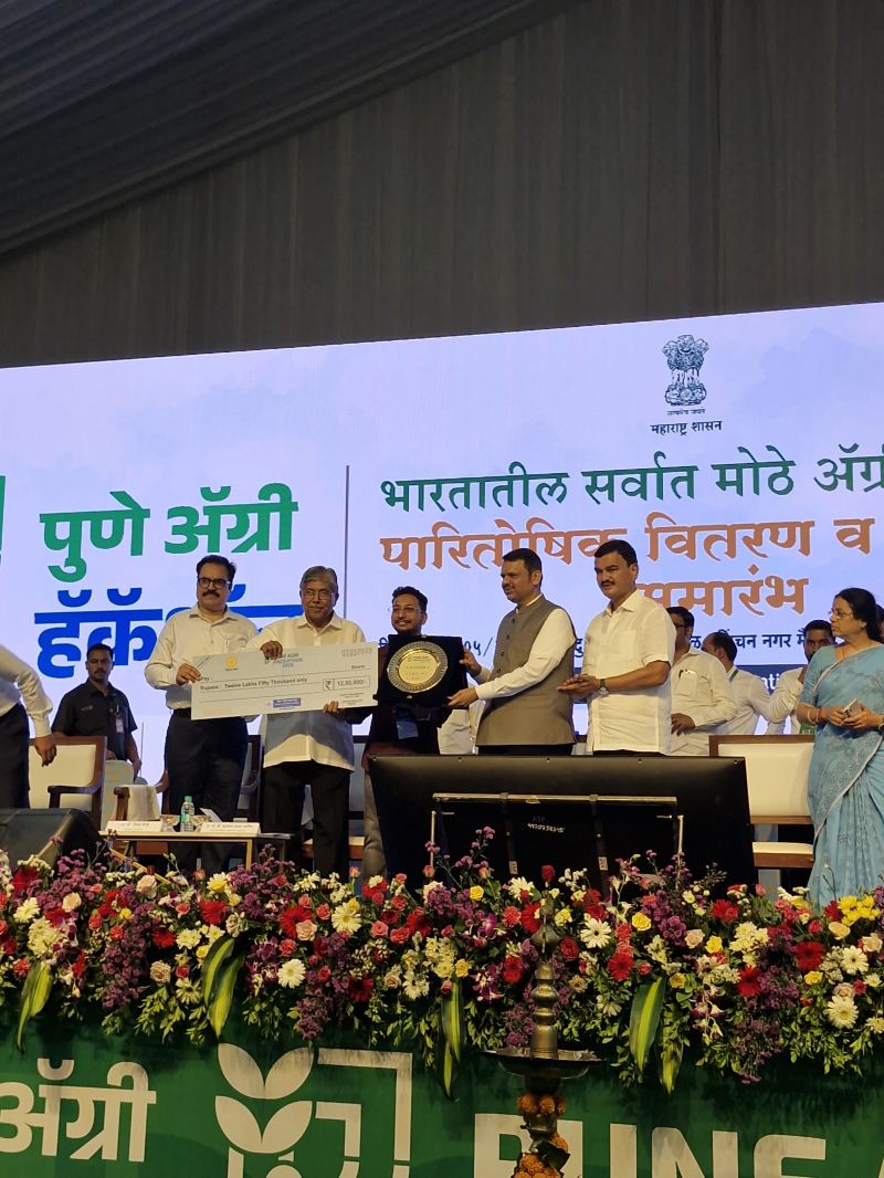 ICAR-National Dairy Research Institute Scholar Wins Pune Agri Hackathon