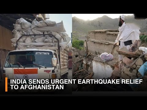 Relief in Motion: India Hands Over Crucial Earthquake Aid for Afghanistan, More to Follow