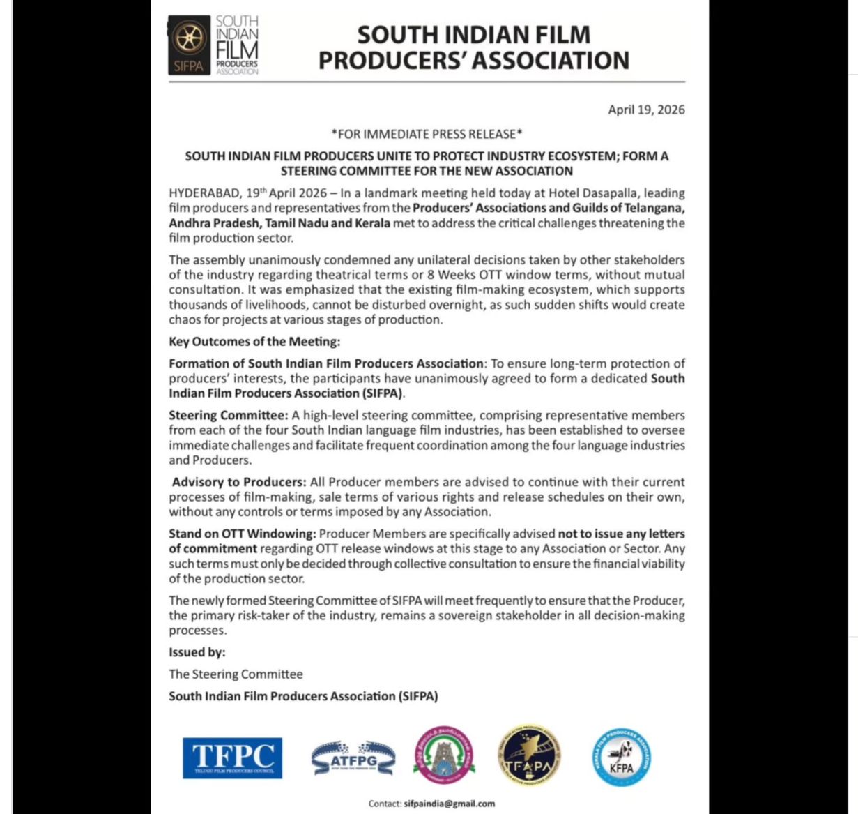 Producers Push Back: South Indian Film Industry Rejects Eight-Week OTT Release Proposal