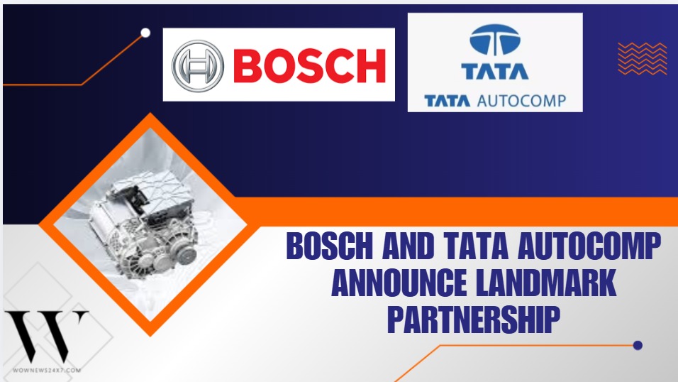 Bosch And Tata Autocomp Forge Equal JV For E-Axles And Electric Motors