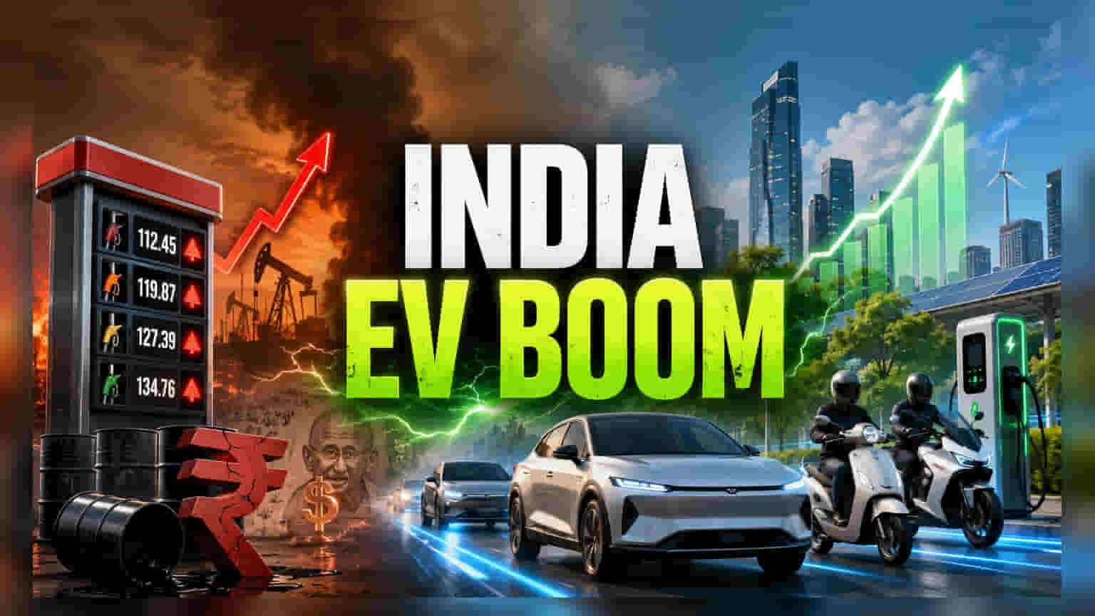 India’s Electric Vehicle Transition Accelerates as Petrol Prices Rise