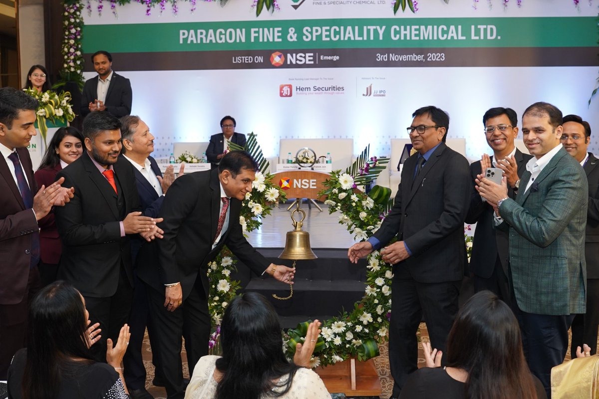 Paragon Fine & Speciality Chemical Secures Contracts Totaling 310 Million Rupees, Enhancing Growth Prospects