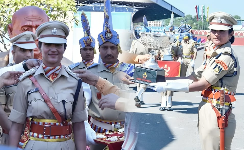 Leading With Grit: Simran Bala’s Historic Command At Republic Day Parade
