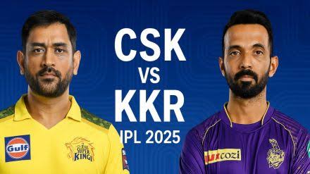 KKR Wins Toss, Opts to Bowl Against CSK in Crucial IPL 2025 Clash