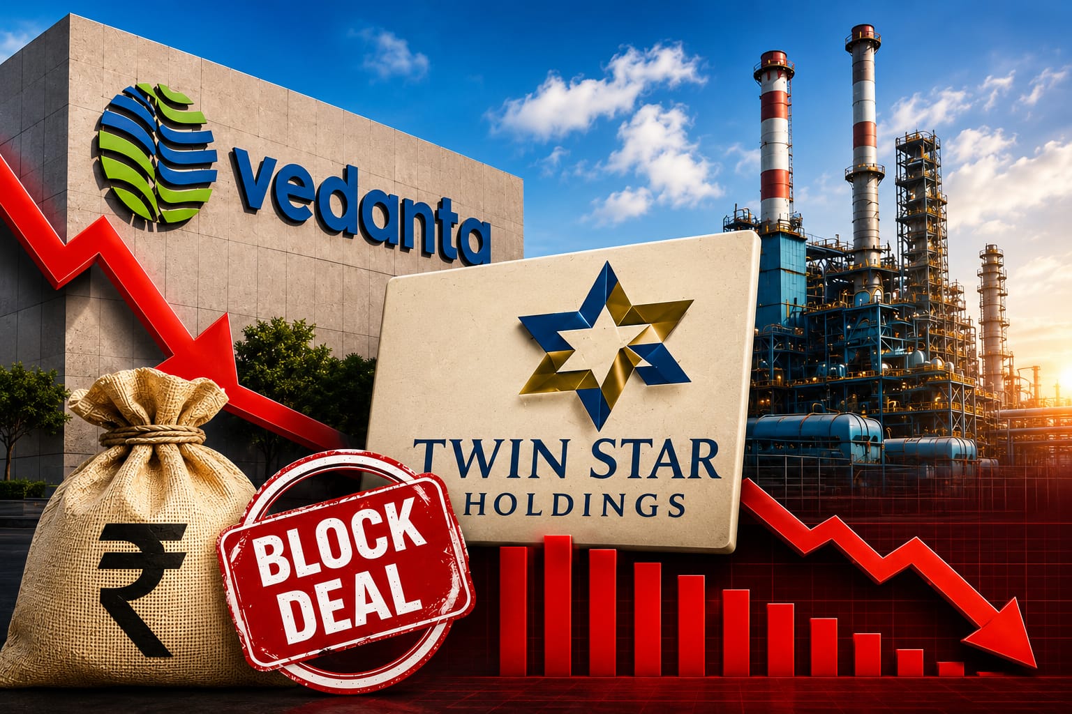 Twin Star Holdings Sells 65.1 Million Vedanta Shares