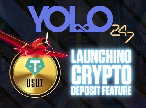 Yolo247, a gaming platform, is now introducing its innovative cryptocurrency deposit feature.