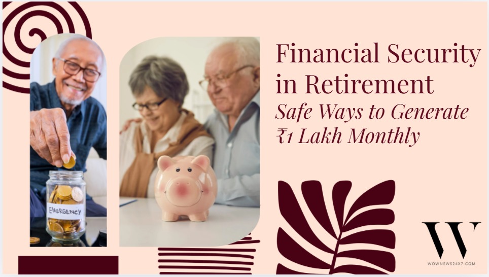 How Senior Citizens Can Safely Earn ₹1 Lakh Monthly in India