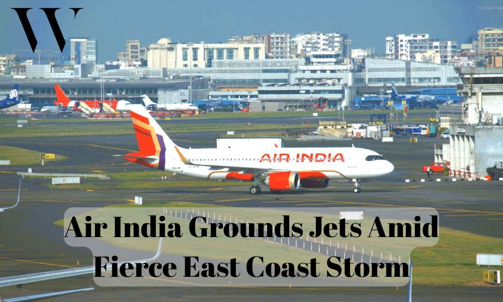 Blizzard Grounds Air India: New York & Newark Flights Cancelled for Safety