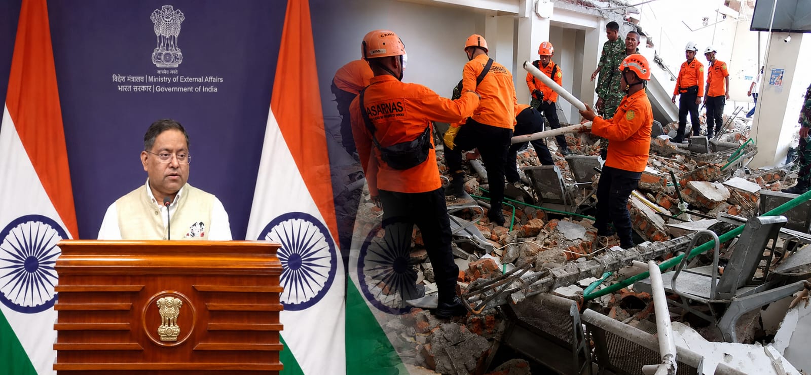 India Mobilises Compassion and Capability for Earthquake-Hit Indonesia