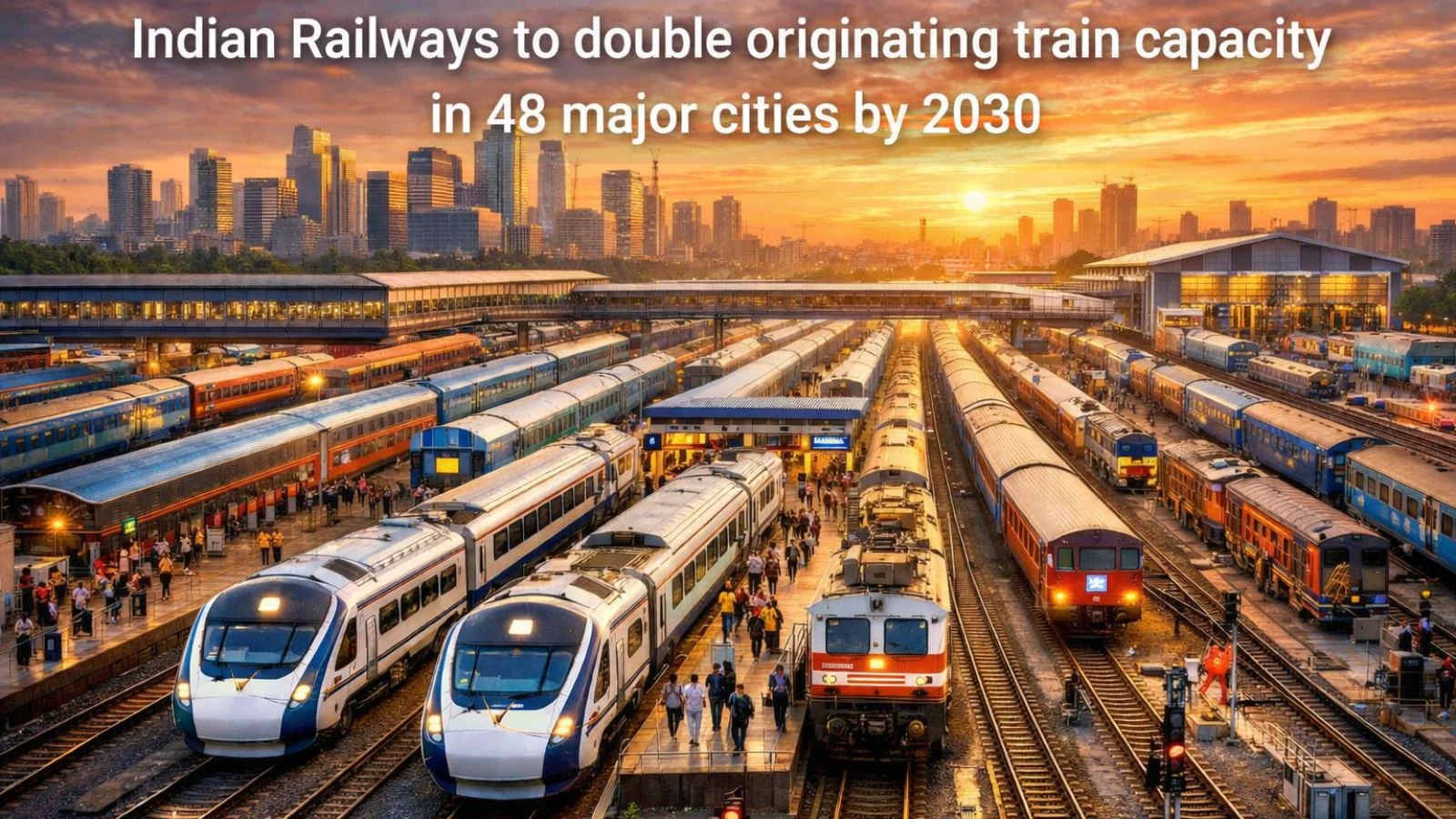 Speed Meets Scale: Indian Railways Charts 2030 Vision For 48 Cities