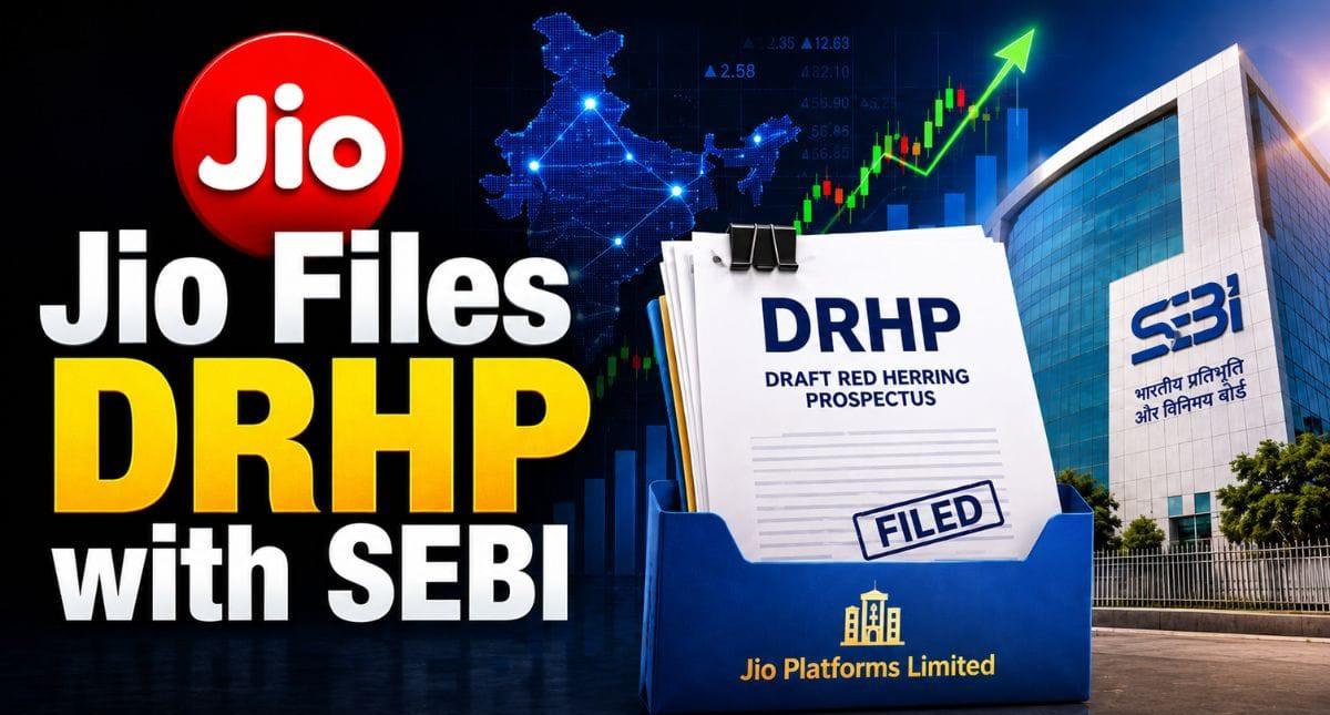 Jio Platforms Files DRHP for Fresh Issue Only IPO with SEBI