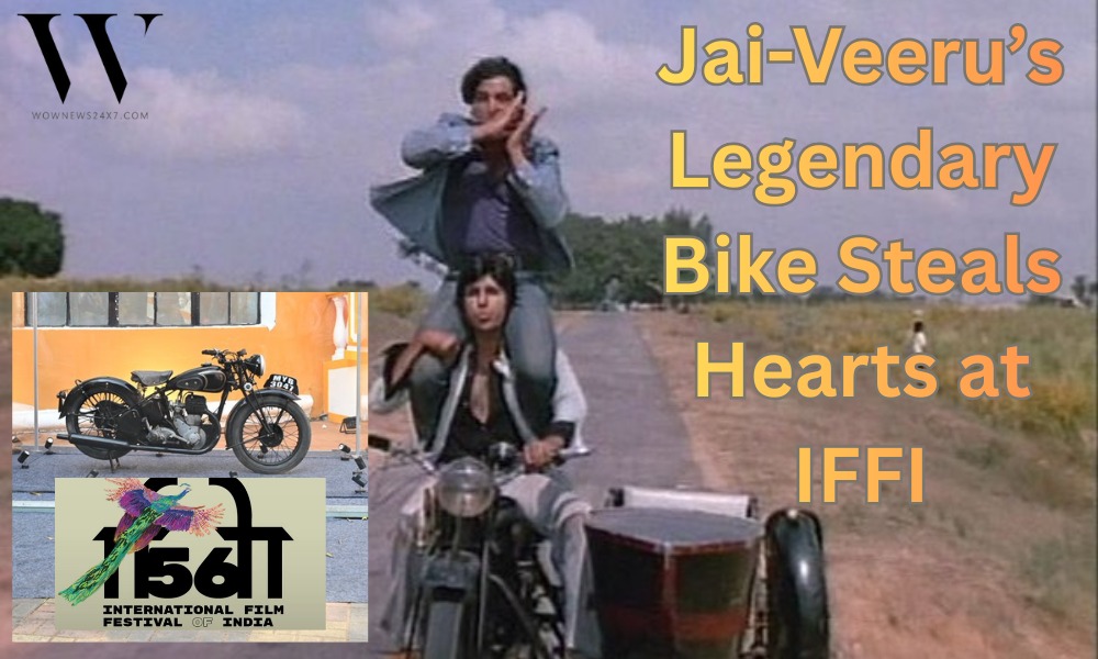 ‘Yeh Dosti Hum Nahi Todenge’ on Wheels: Vintage Sholay Bike Showcased at IFFI