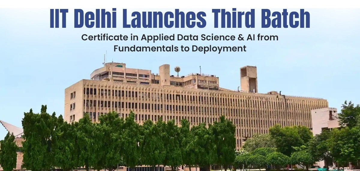 IIT Delhi Launches Third Cohort of Applied Data Science & Artificial Intelligence Programme