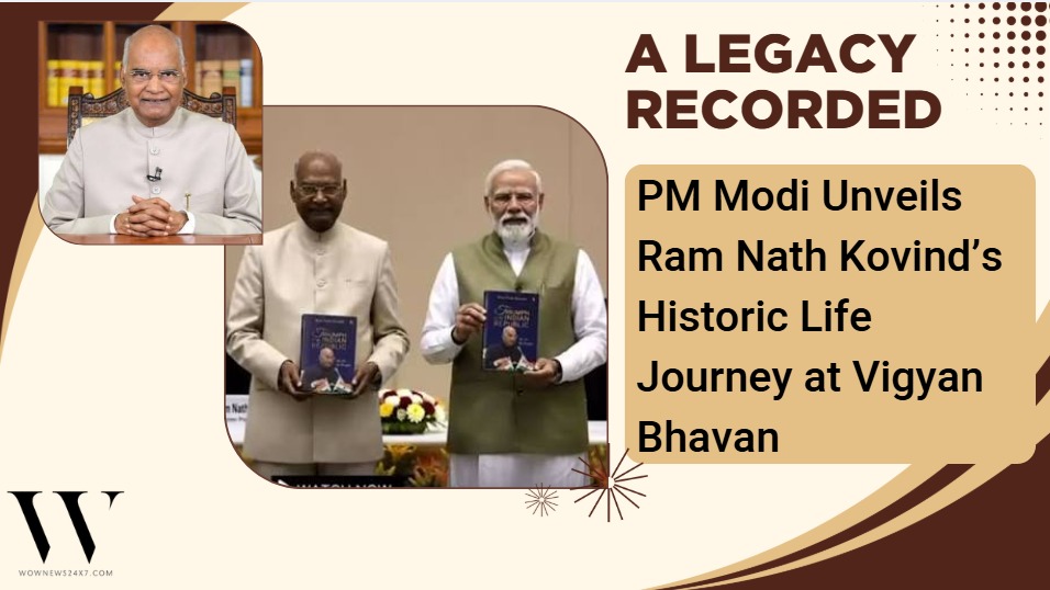 A Journey of Resilience: PM Modi Unveils Former President Ram Nath Kovind's Life Story