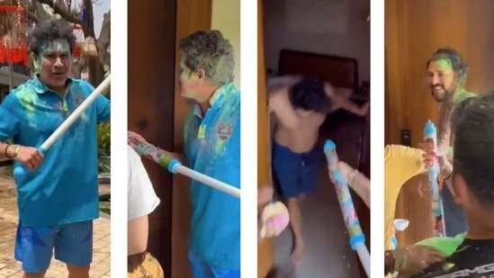 Yuvraj's Holi Wake-Up Call: Sachin's Colourful Prank